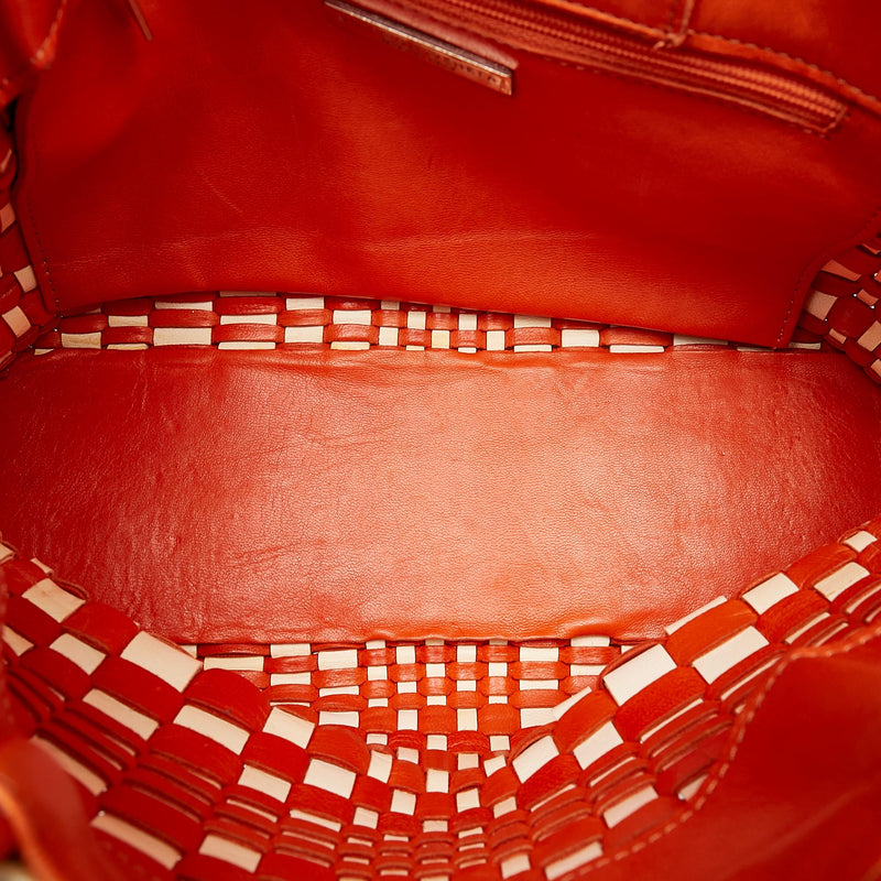 Bottega Veneta Intrecciato Leather Handbag (SHG-28013)
