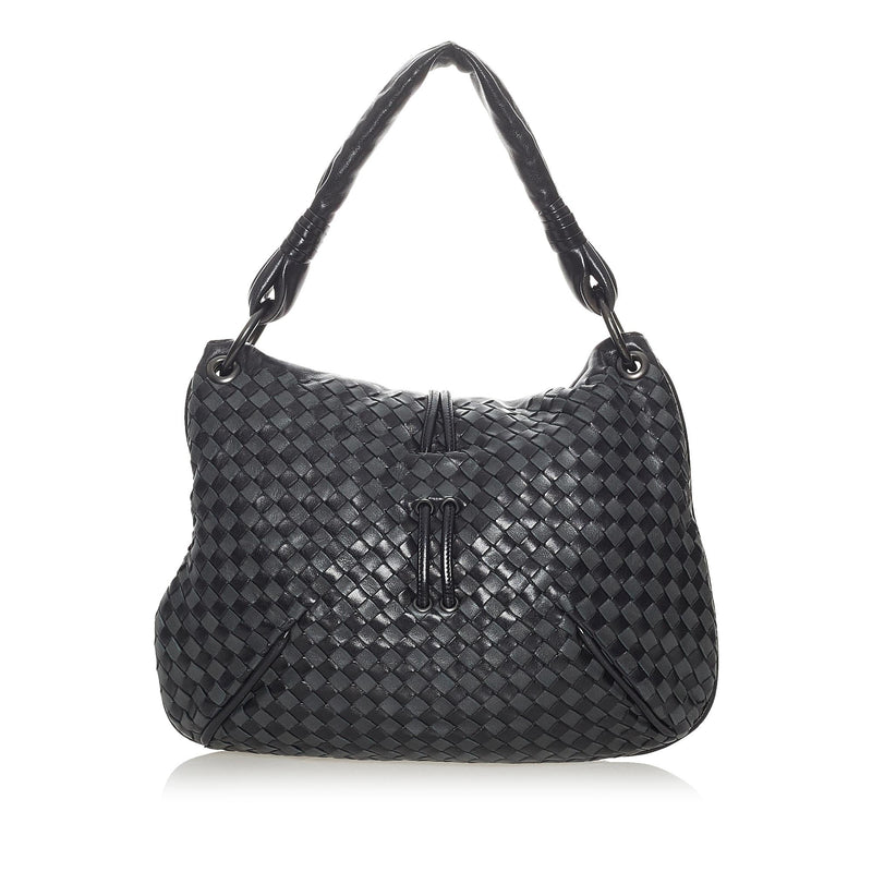 Bottega Veneta Intrecciato Leather Handbag (SHG-28139)