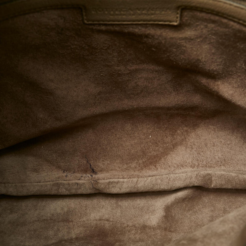 Bottega Veneta Intrecciato Leather Hobo Bag (SHG-26514)