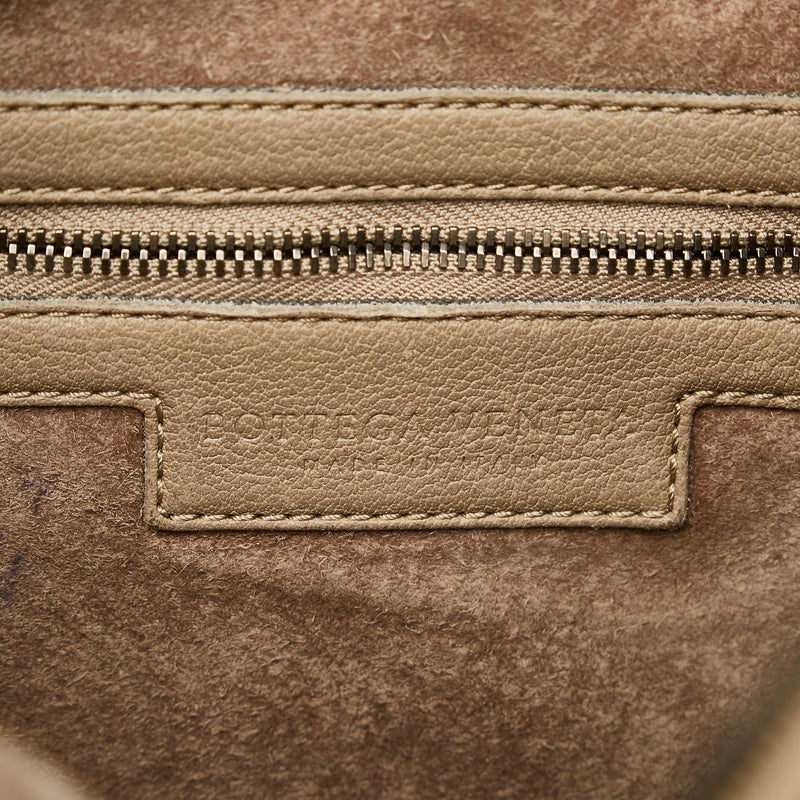 Bottega Veneta Intrecciato Leather Hobo Bag (SHG-26514)