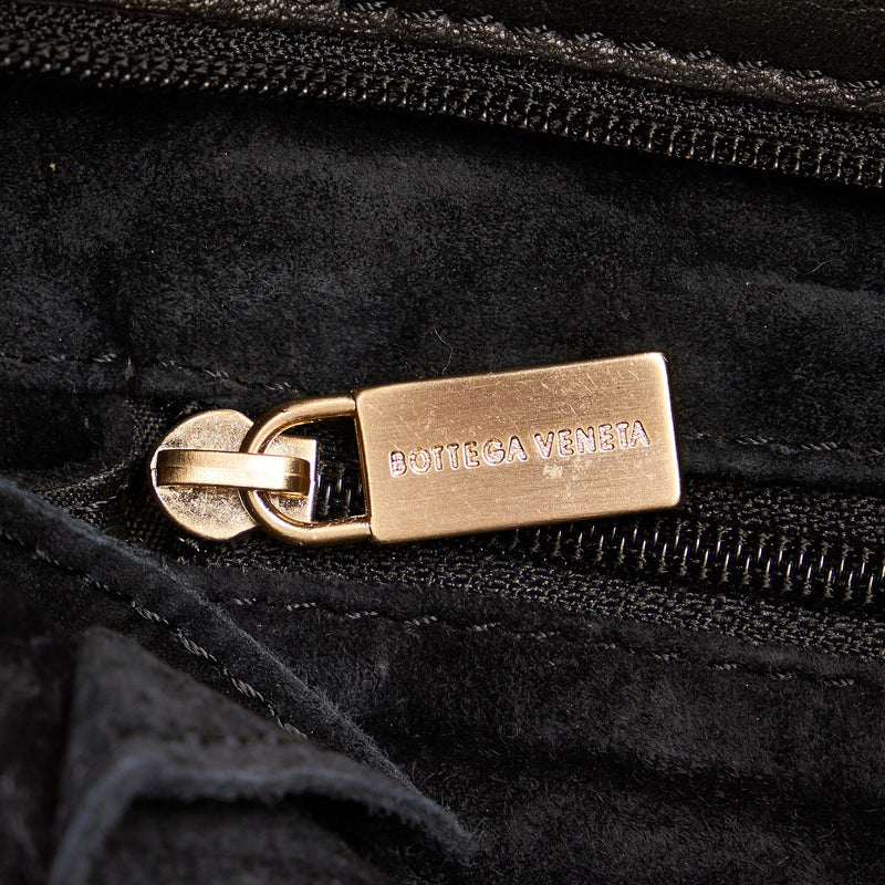 Bottega Veneta Intrecciato Leather Hobo Bag (SHG-27383)