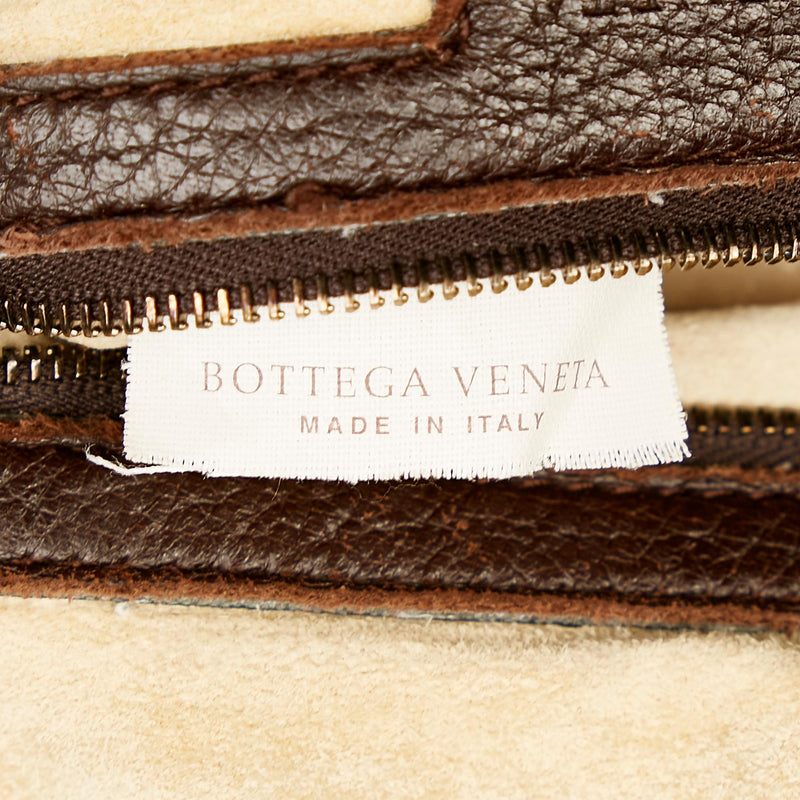 Bottega Veneta Intrecciato Leather Shoulder Bag (SHG-23574)
