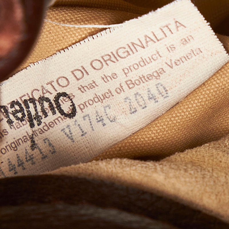 Bottega Veneta Intrecciato Leather Shoulder Bag (SHG-26813)