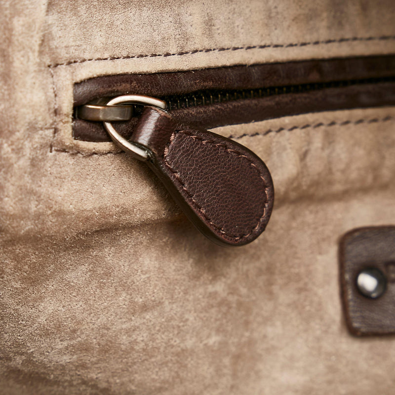 Bottega Veneta Intrecciato Leather Shoulder Bag (SHG-27651)