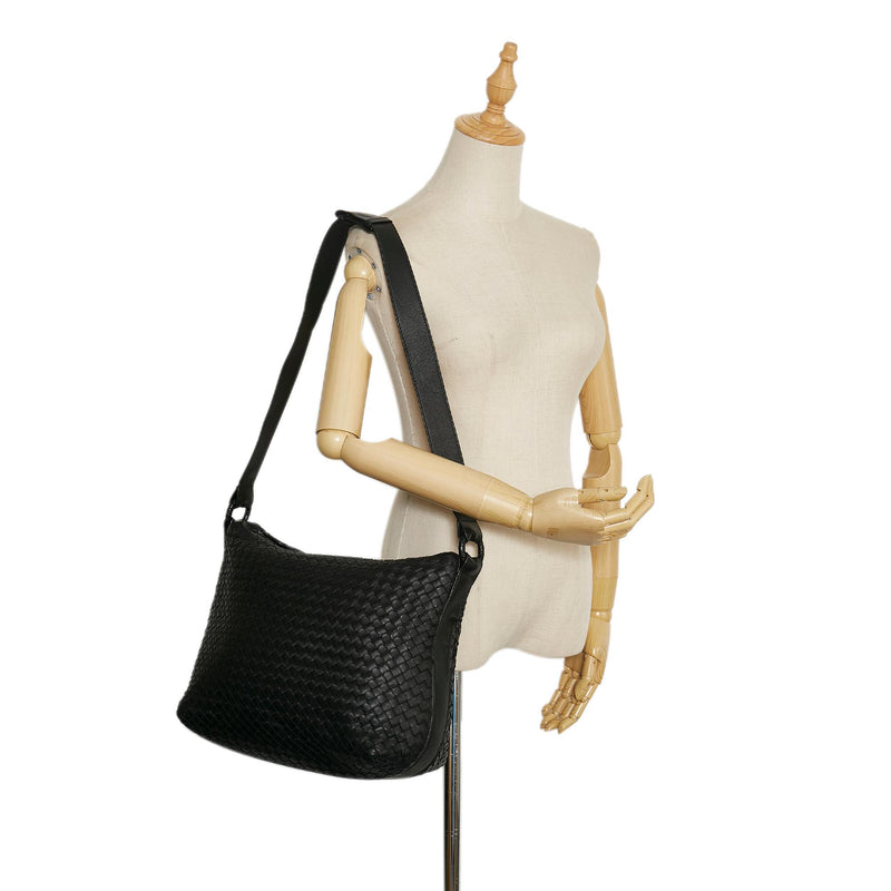 Bottega Veneta Intrecciato Leather Shoulder Bag (SHG-35446)