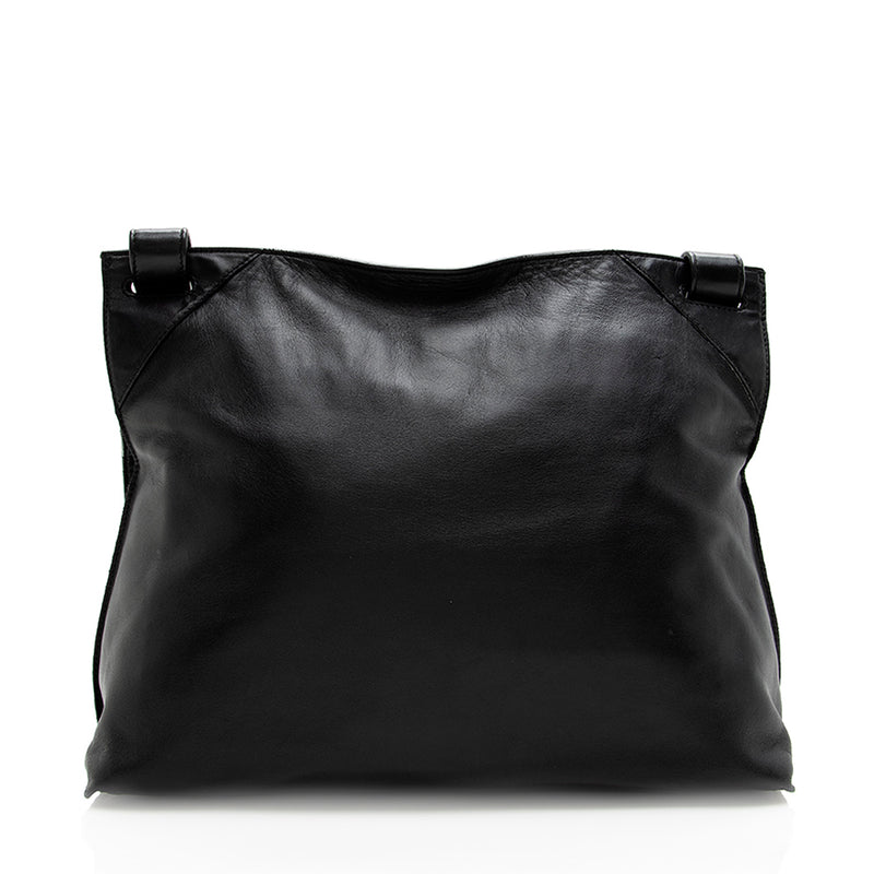 Bottega Veneta Intrecciato Nappa Messenger Bag - FINAL SALE (SHF-18356)