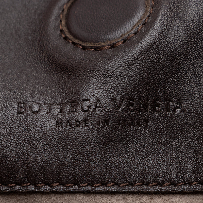 Bottega Veneta Intrecciato Nappa Campana Medium Shoulder Bag (SHF-16047)