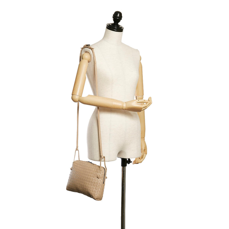 Bottega Veneta Nodini Leather Crossbody Bag from mytheresa - Styhunt