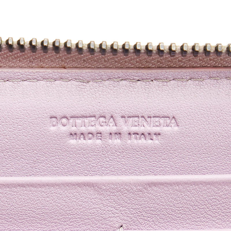 Bottega Veneta Intrecciato Weave Continental Wallet (SHG-35514)