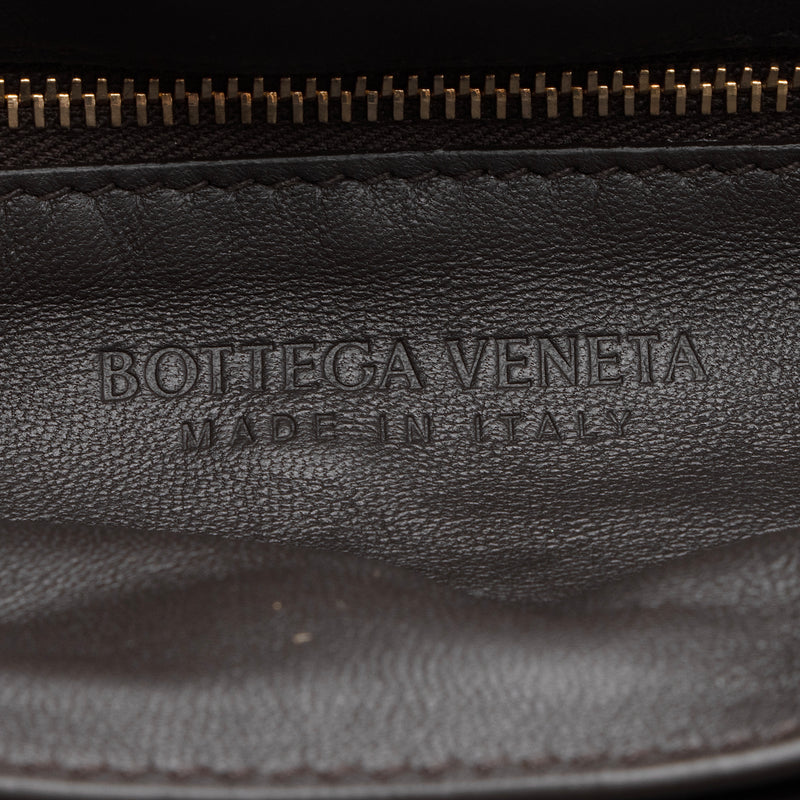 Bottega Veneta Lambskin Cassette Chain Maxi Shoulder Bag (SHF-23058)
