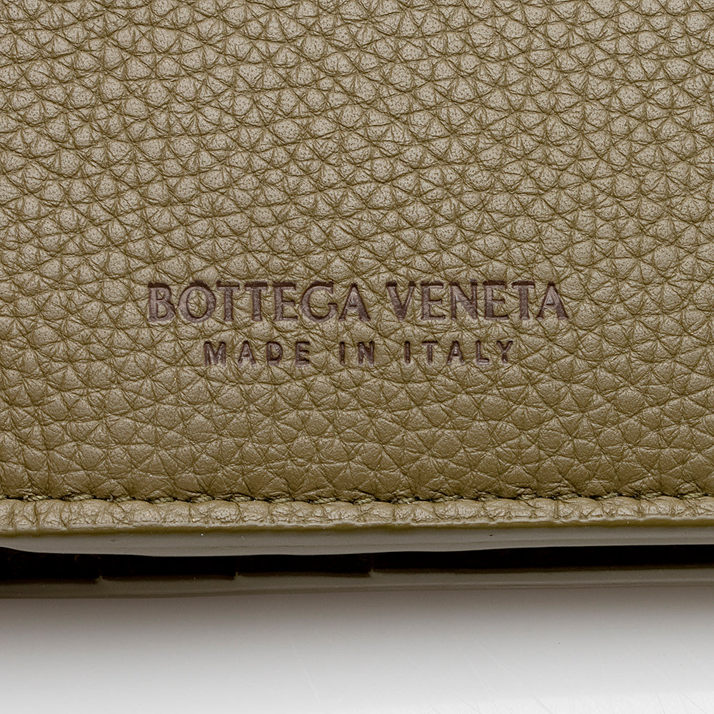 Bottega Veneta Leather Bi-Fold Wallet (SHF-22071)