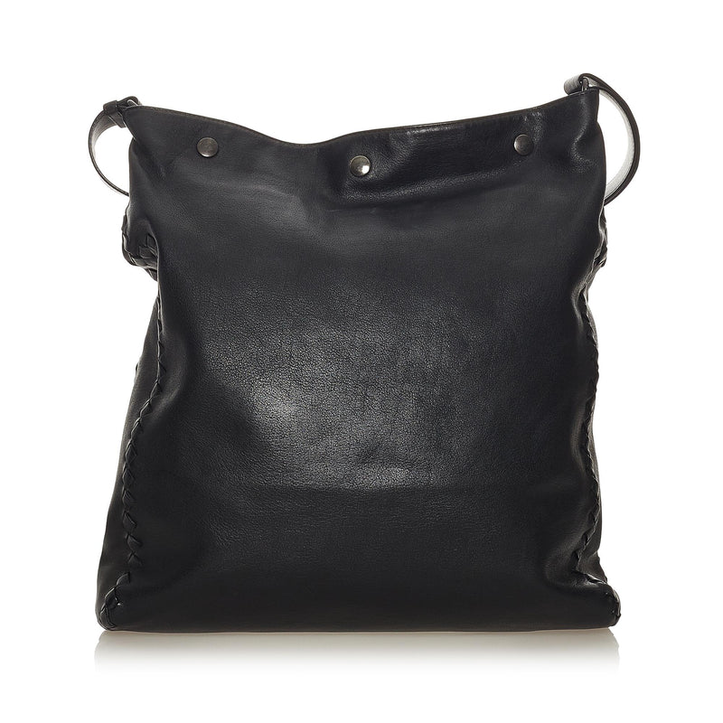 Bottega Veneta Leather Crossbody Bag (SHG-27960)