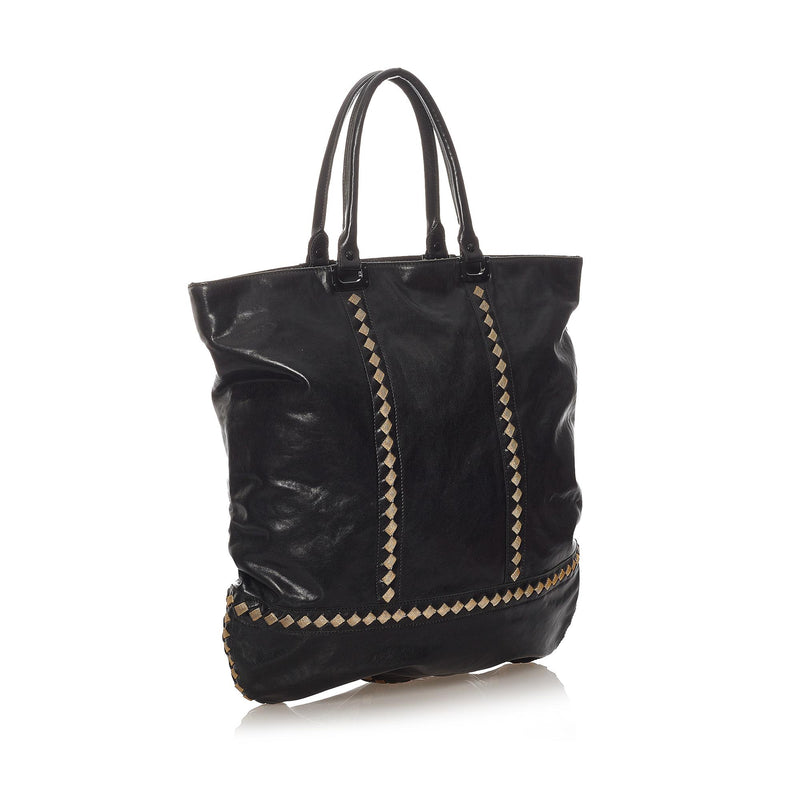 Bottega Veneta Leather Tote Bag (SHG-27522)