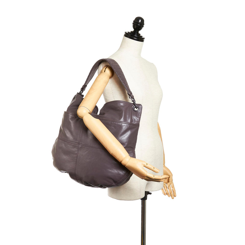 Bottega Veneta Leather Tote Bag (SHG-37792)