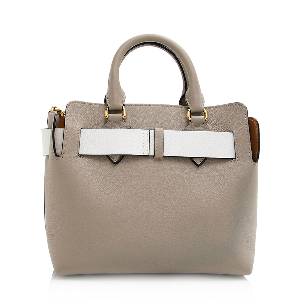 Burberry Leather Belt Medium Tote (SHF-20365)