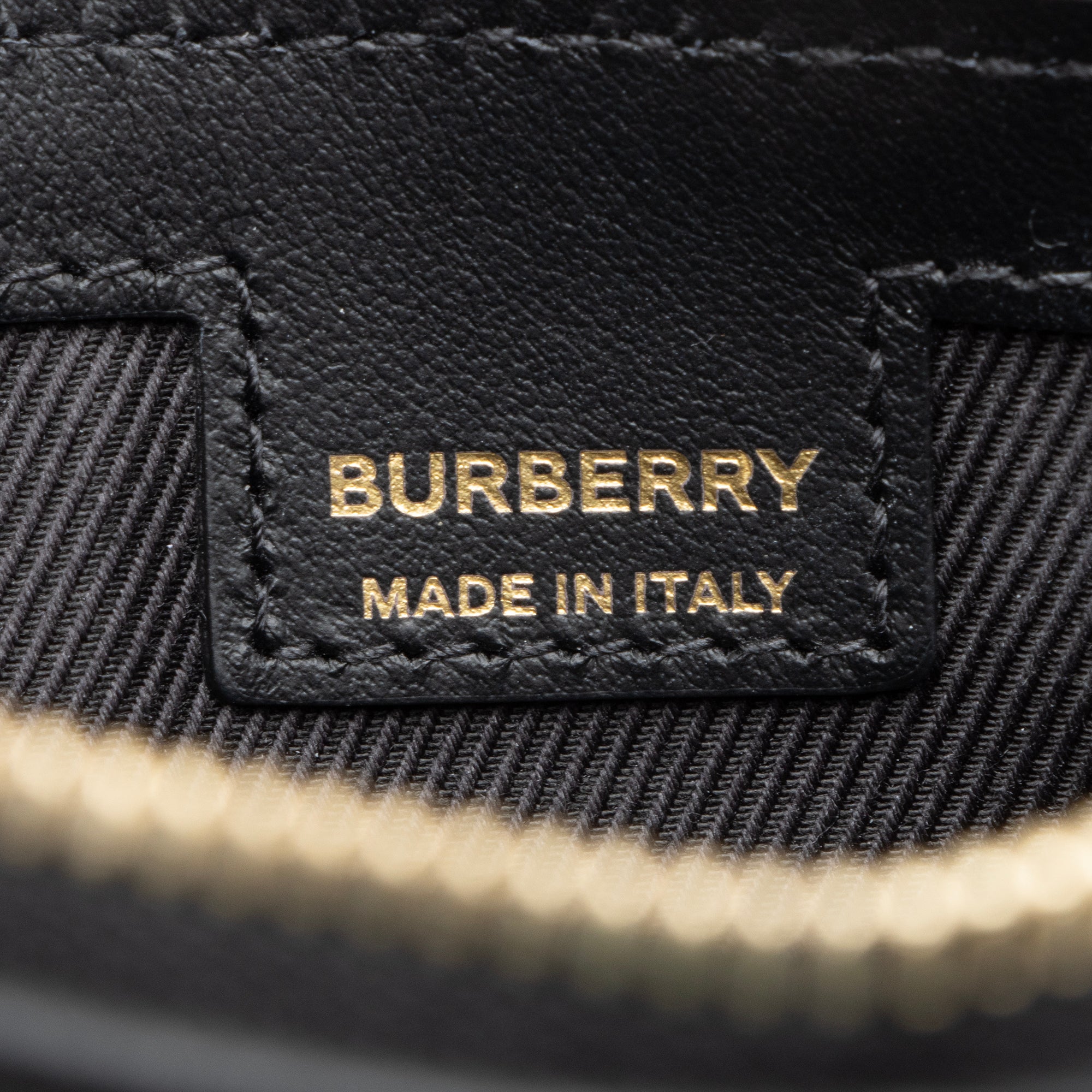 Burberry Calfskin Vintage Check Olympia Pouch (SHF-23490)