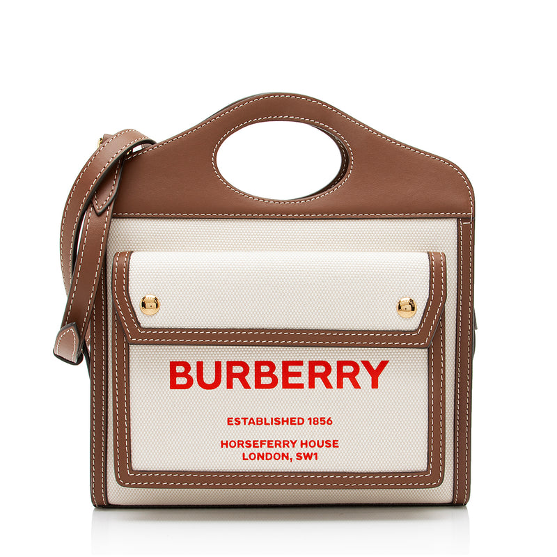 Burberry Mini Pocket Tote Bag