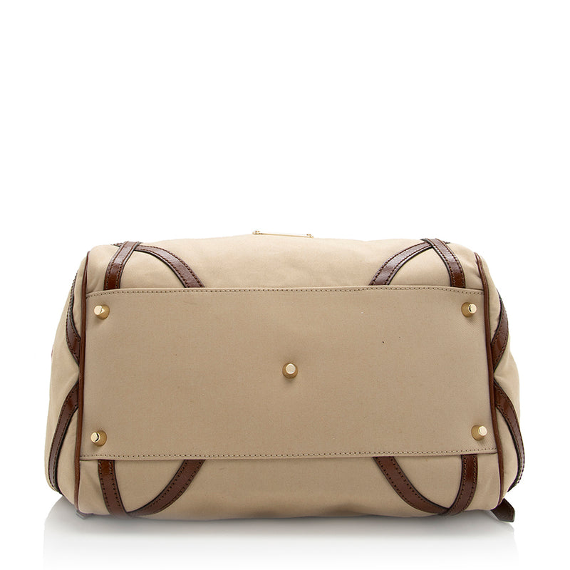 Burberry Canvas Trench Medium Tote (SHF-20780)