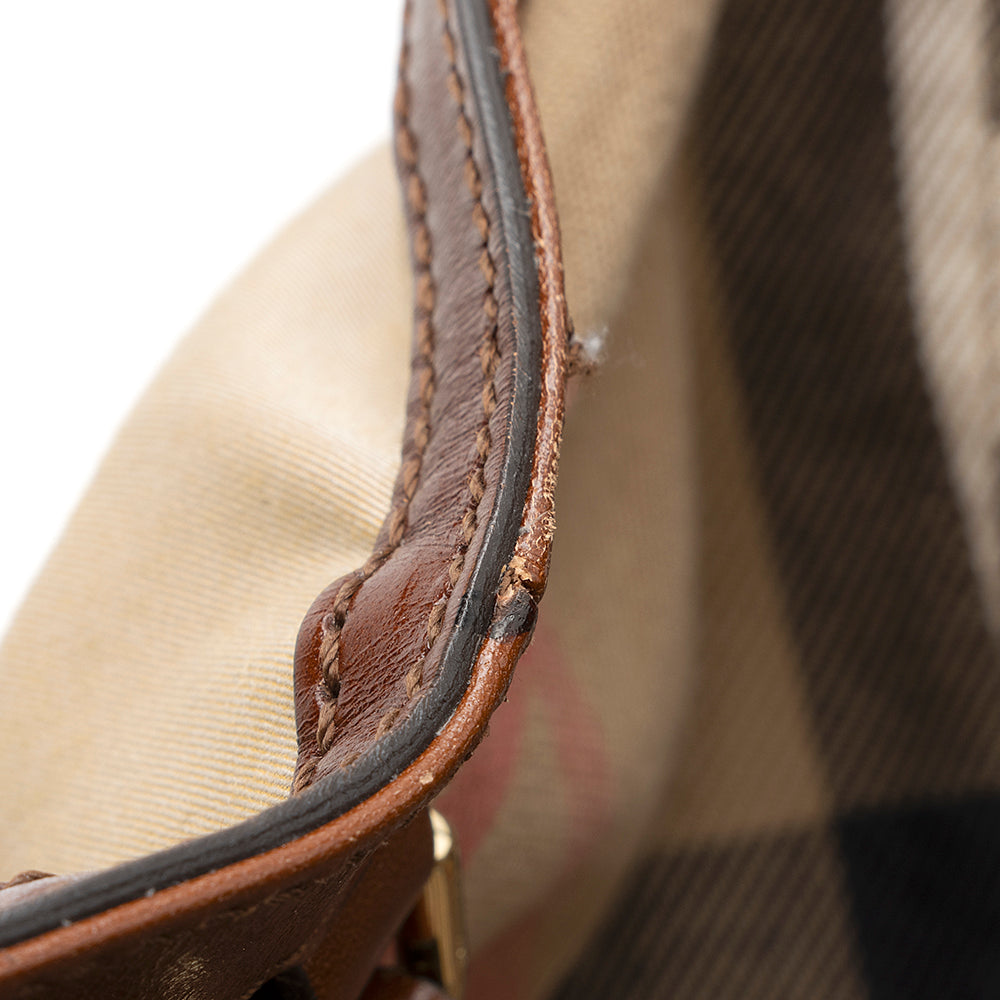 Burberry Canvas Trench Medium Tote (SHF-20780)