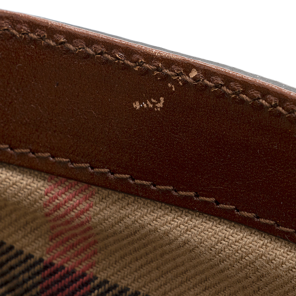 Burberry Canvas Trench Medium Tote (SHF-20780)