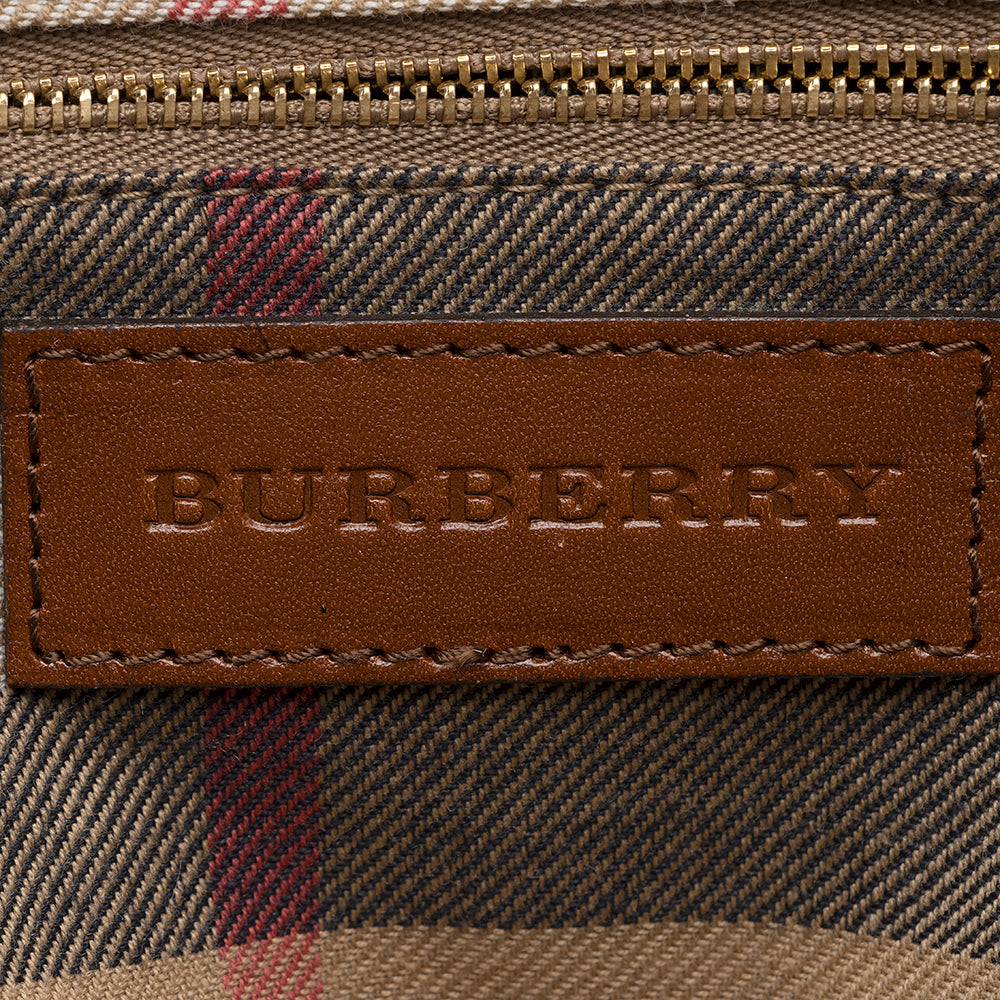 Burberry Canvas Trench Medium Tote (SHF-20780)