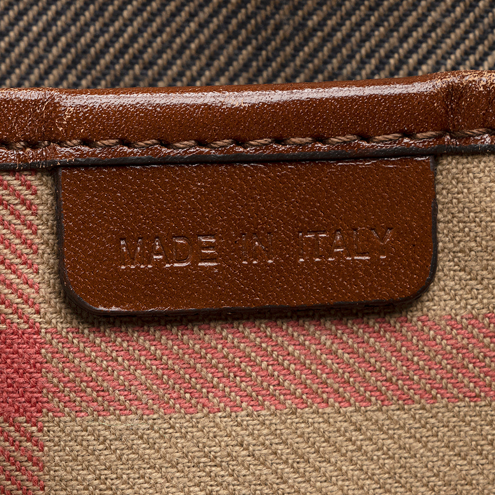 Burberry Canvas Trench Medium Tote (SHF-20780)