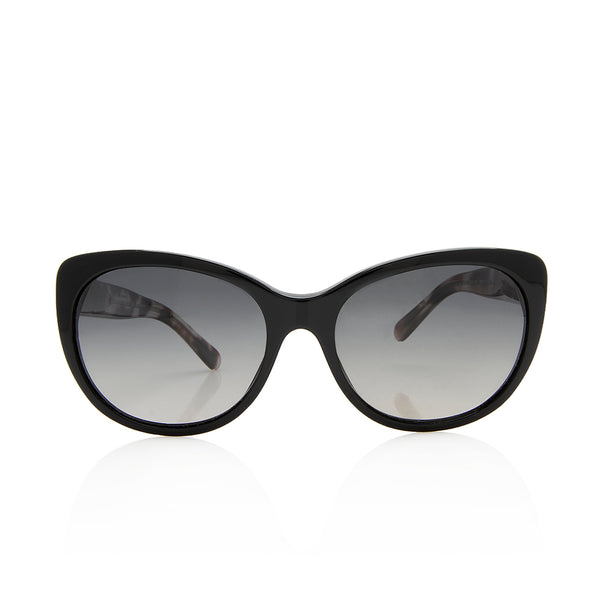 Burberry Check Cat Eye Sunglasses (SHF-18416)