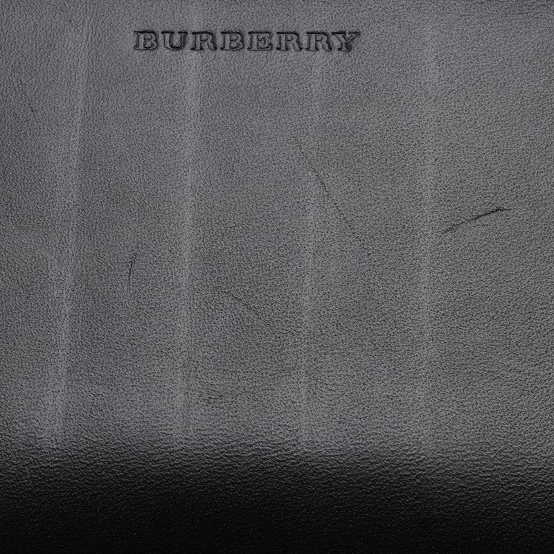 Burberry Check Zip Around Large Wallet (SHF-17361)