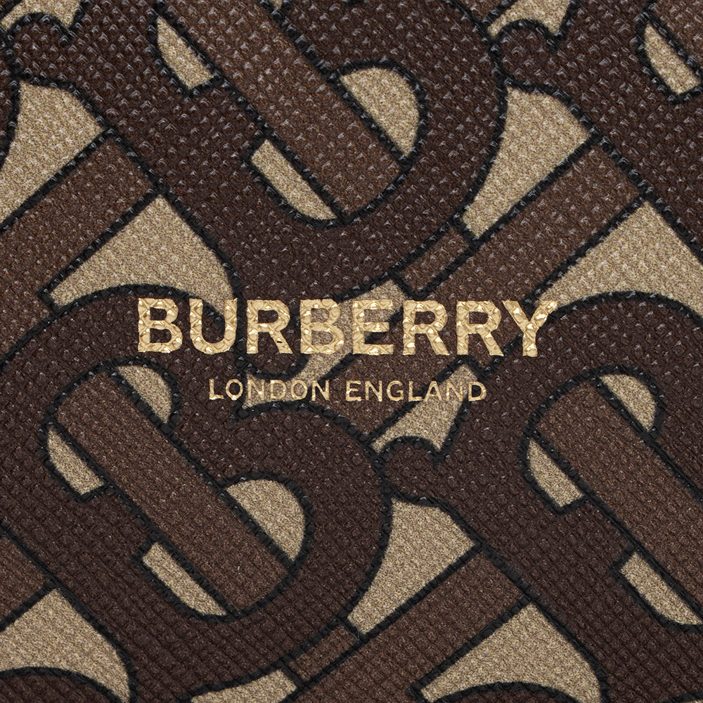 Burberry Coated Canvas Manchester Briefcase (SHF-16909)