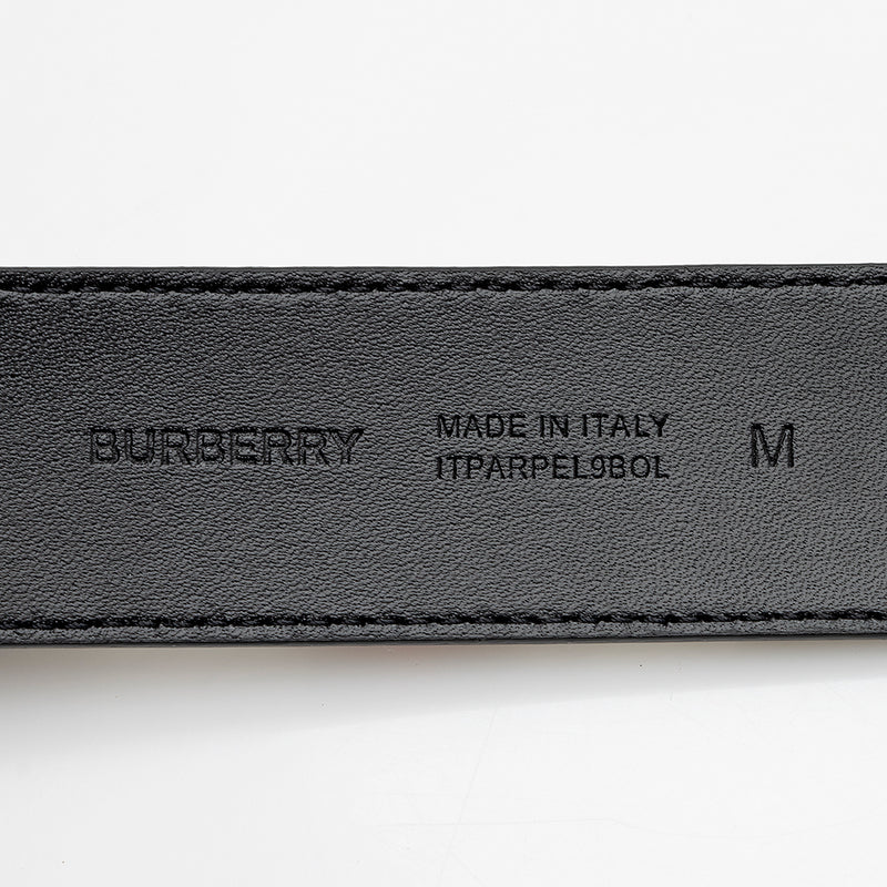 Burberry TB Monogram Coated Canvas Belt - Size M (SHF-21855)