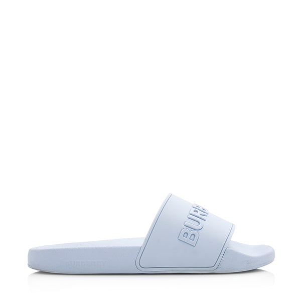 Burberry Furley Logo Slide Sandals - Size 10 / 40 (SHF-21040)
