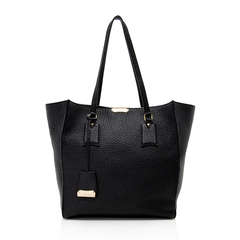 Burberry Grained Leather Woodbury Tote (SHF-18199)