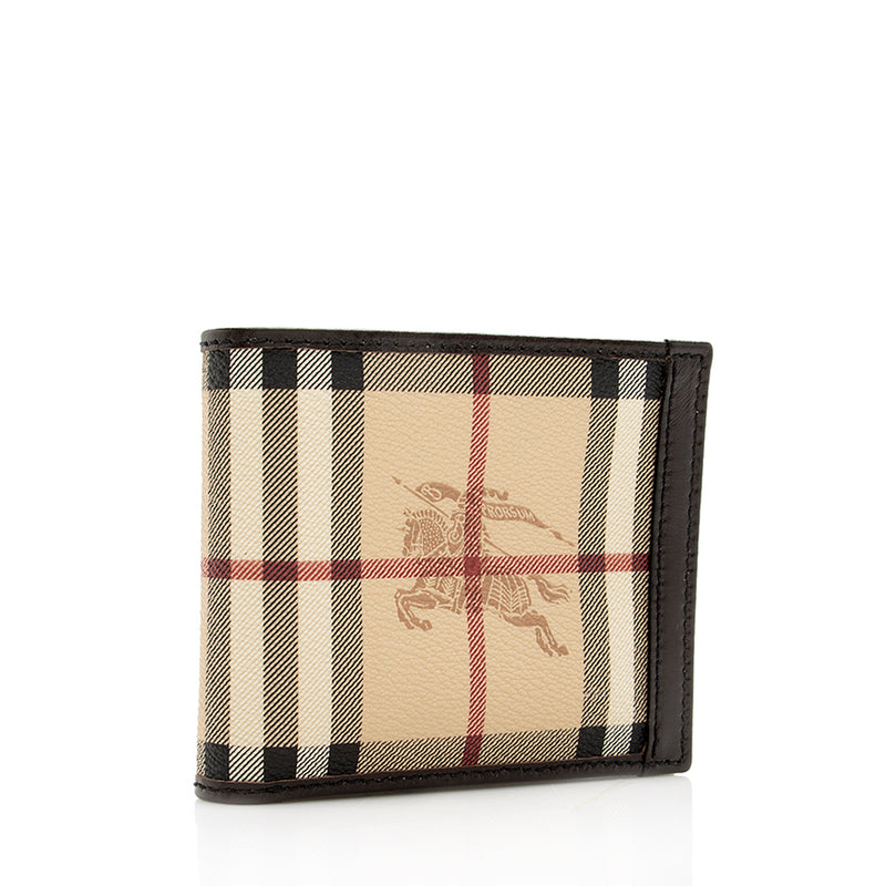Wallets & purses Burberry - Haymarket Check leather card case