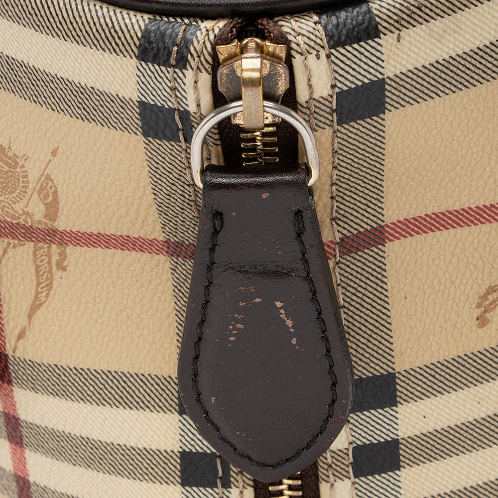 Burberry Haymarket Check Chester Small Satchel (SHF-21674)