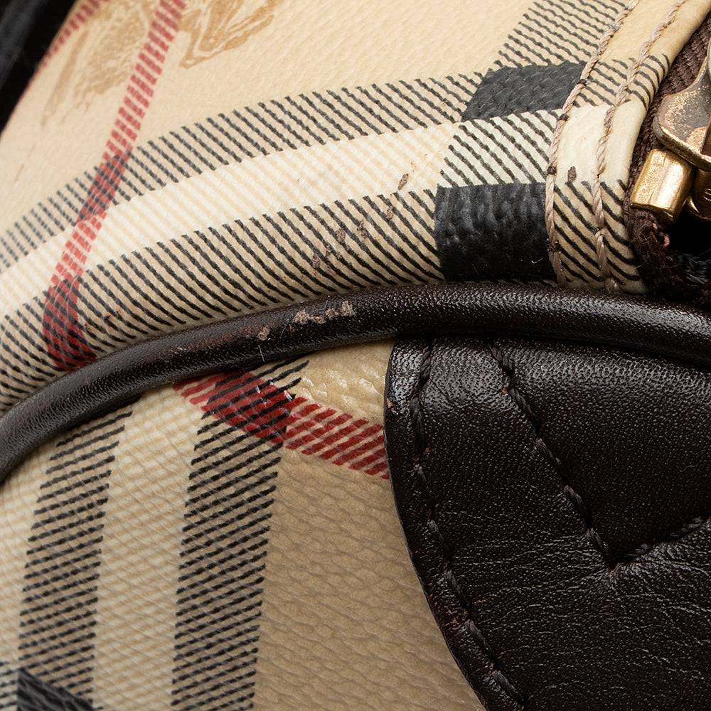 Burberry Haymarket Check Chester Small Satchel (SHF-21674)