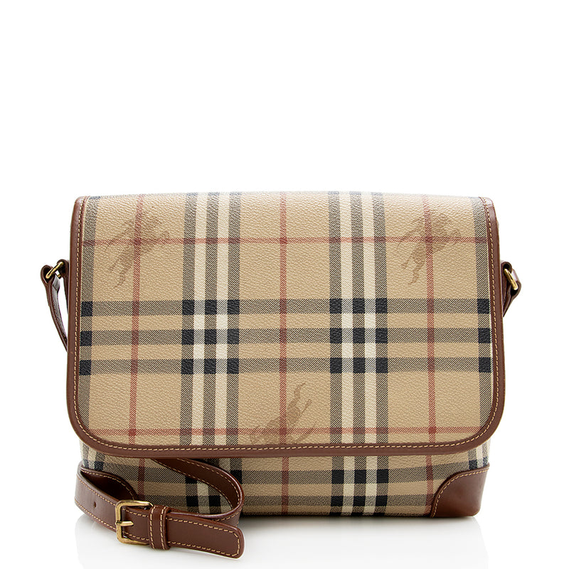 Burberry Note Small Check Top-Handle Bag - ShopStyle