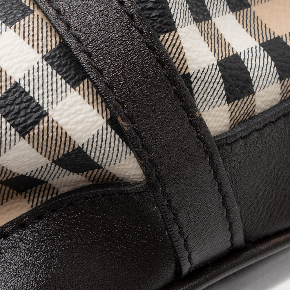 Burberry Haymarket Check Golderton Tote (SHF-18695)