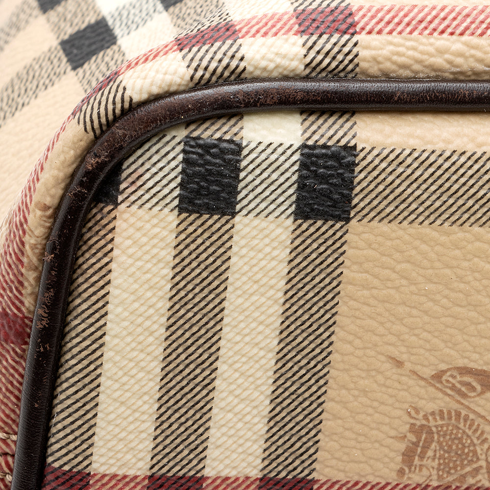 Burberry Haymarket Check Medium Tote (SHF-19038)