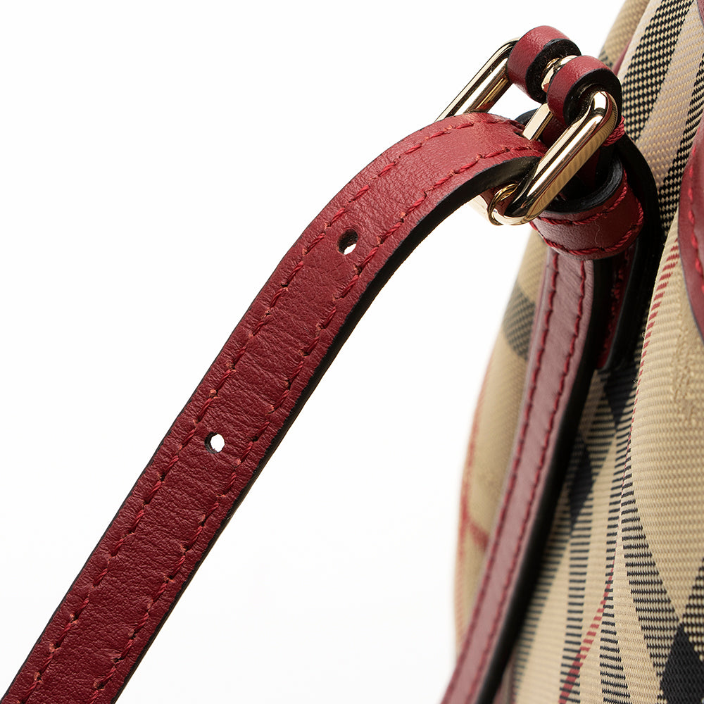 Burberry Horseferry Check Canterbury Small Tote (SHF-20419)