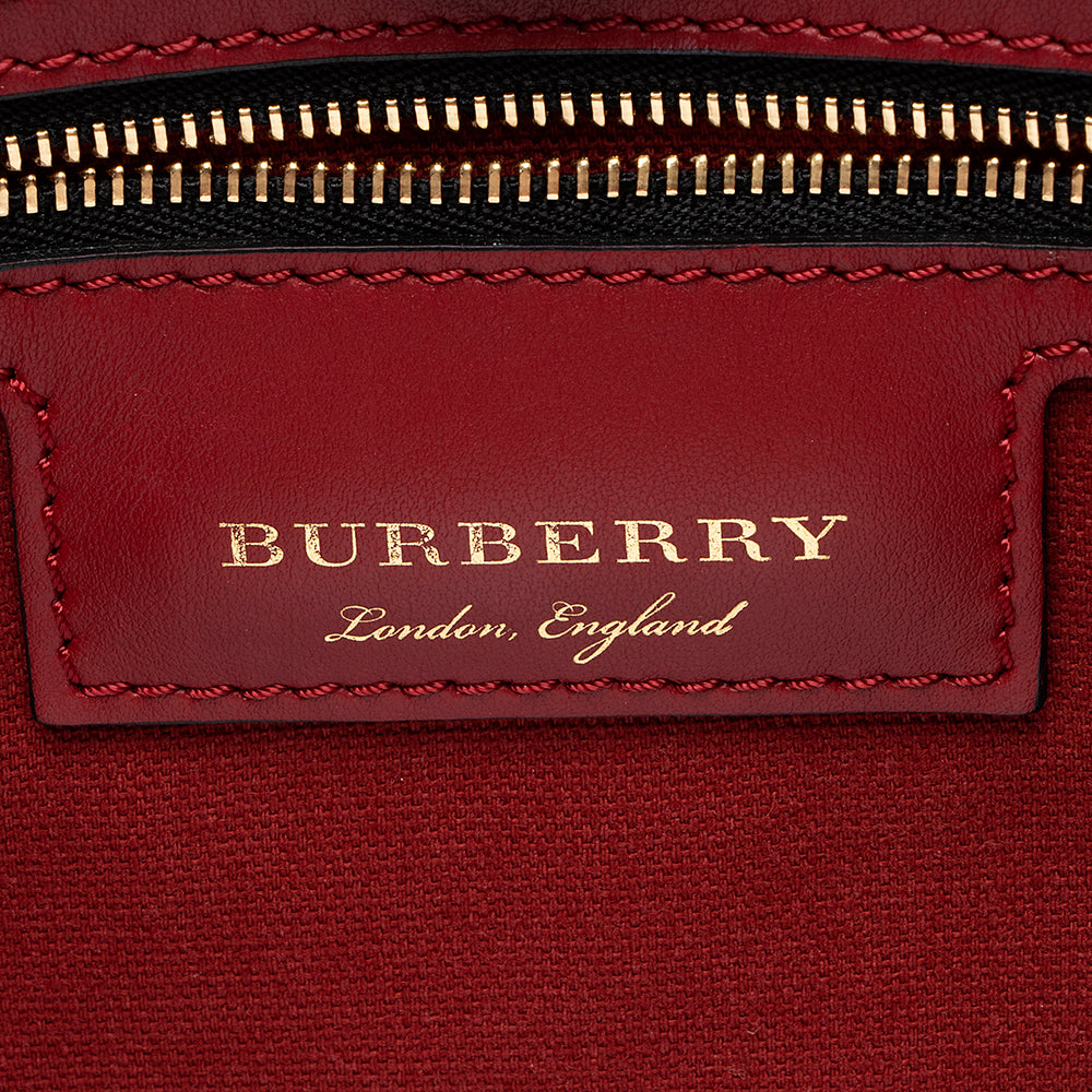 Burberry Horseferry Check Canterbury Small Tote (SHF-20419)
