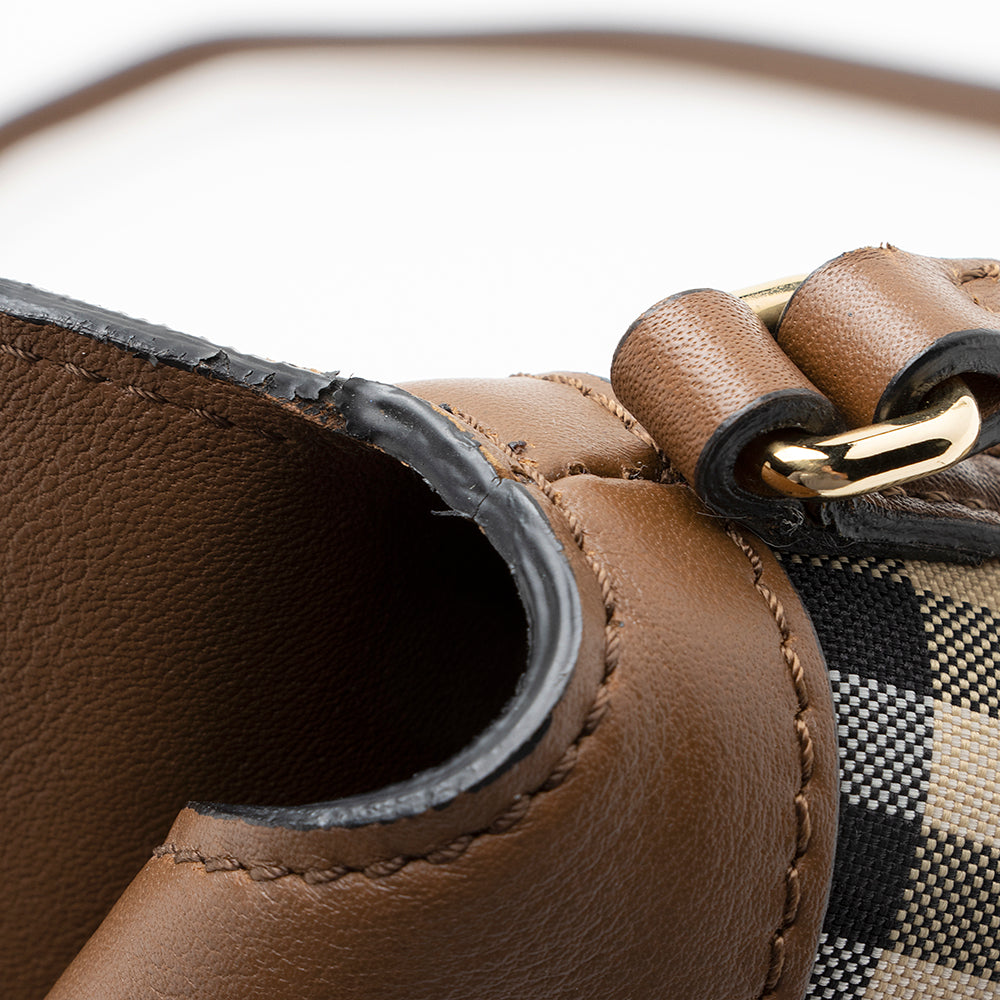 Burberry Horseferry Check Leah Crossbody Bag (SHF-20731)