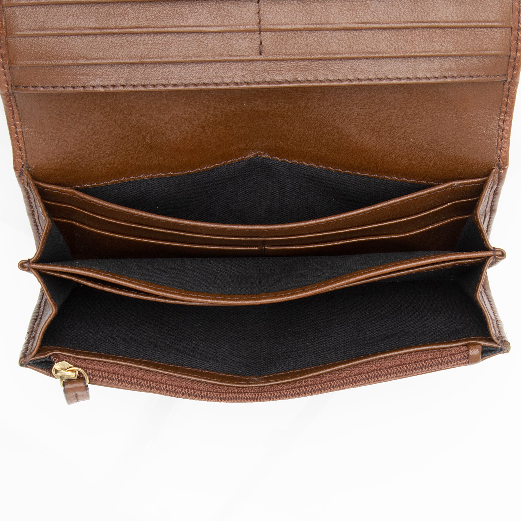 Burberry House Check Bridle Penrose Continental Wallet (SHF-Nqh5fC)