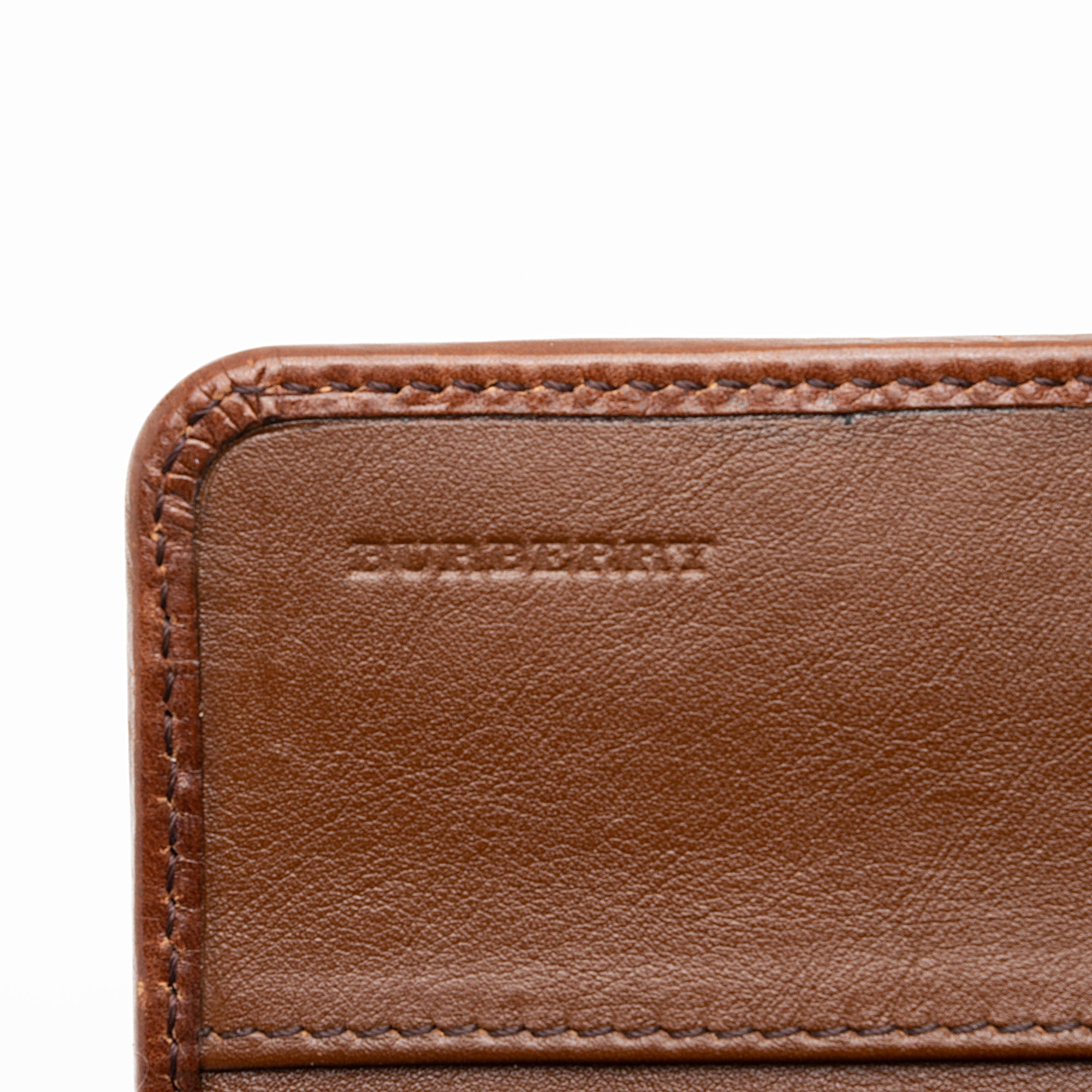 Burberry House Check Bridle Penrose Continental Wallet (SHF-Nqh5fC)