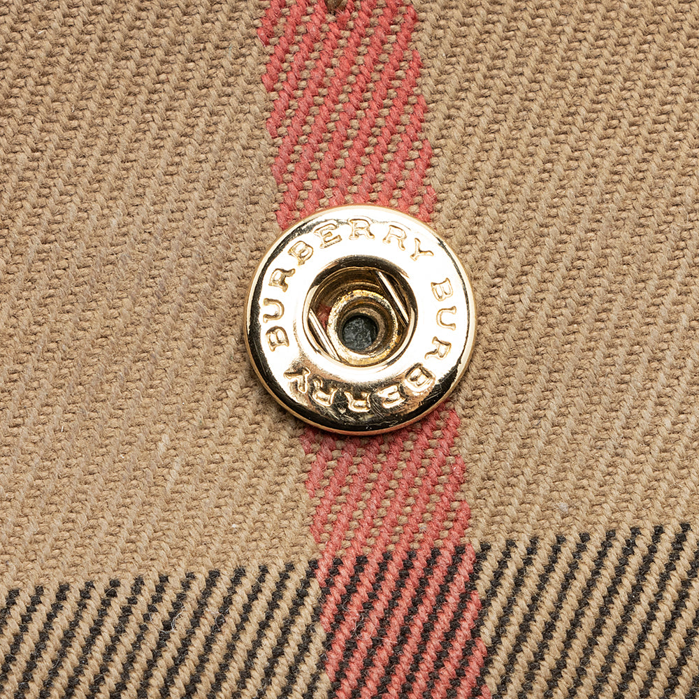 Burberry House Check Continental Wallet (SHF-20463)