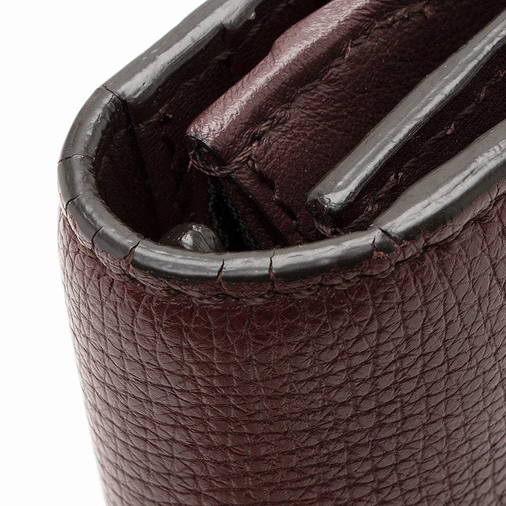 Burberry House Check Continental Wallet (SHF-20805)