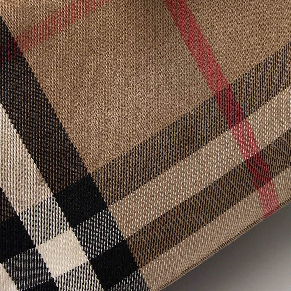 Burberry House Check Sycamore Medium Hobo (SHF-22098)