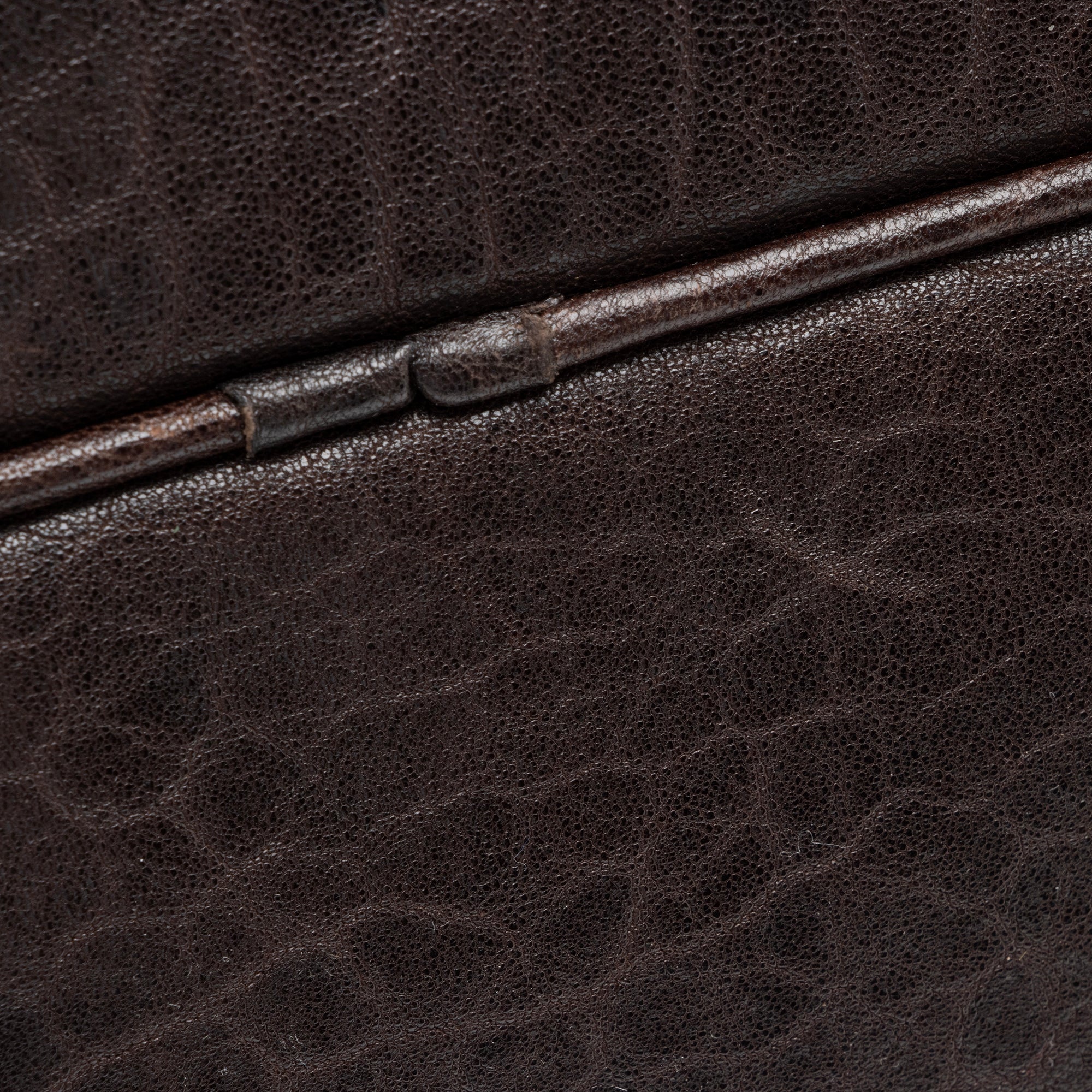 Burberry Leather Ashbury Double Zip Large Bowling Bag (SHF-23880)