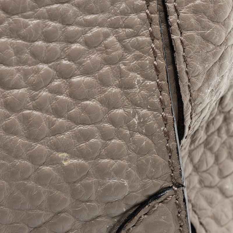 Burberry Leather Gladstone Small Satchel (SHF-19997)