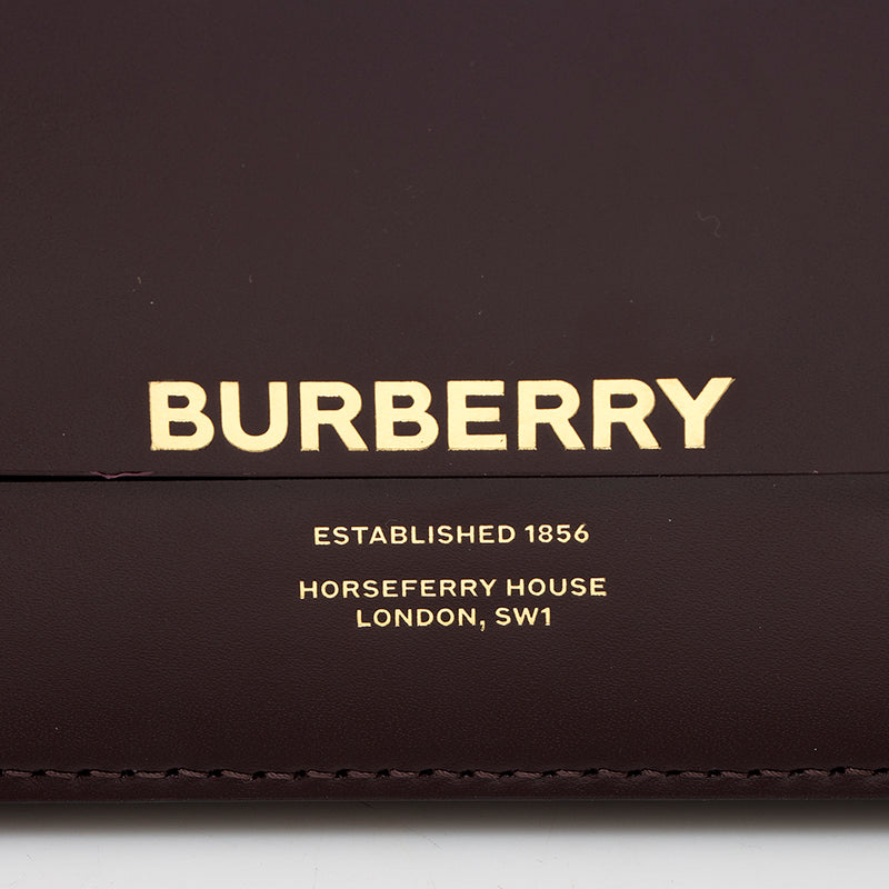 Burberry Leather Grace Small Flap Shoulder Bag (SHF-18300)