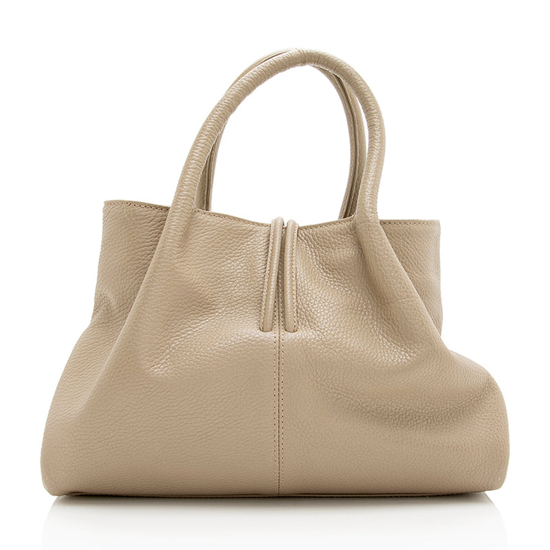 Burberry Leather Horn Toggle Tote (SHF-20525)